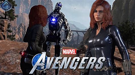 Marvels Avengers Game New Black Widow Gameplay And Alternate Costume