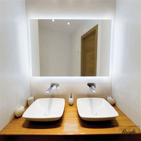 Led Backlit Bathroom Mirror Bright Sanitary Ware Co Ltd Focus On