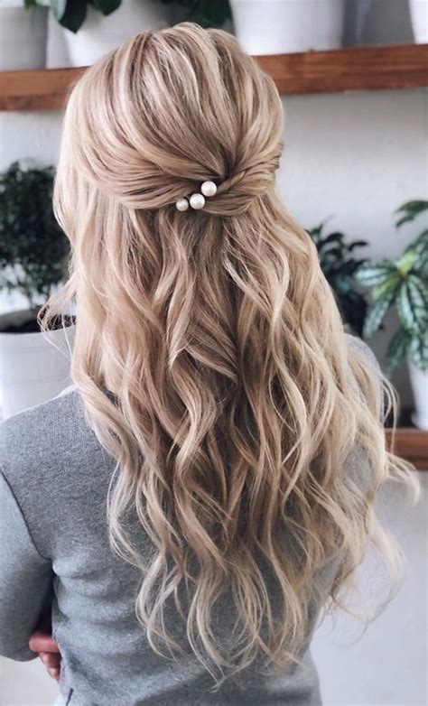 43 Gorgeous Half Up Half Down Hairstyles That Perfect For A Rustic Wedding Fabmood Wedding