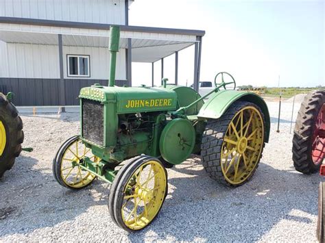 1929 John Deere Model D Tractor Adam Marshall Land And Auction Llc