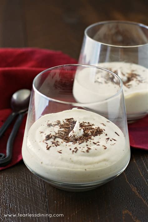 White Chocolate Mocha Mousse Fearless Dining