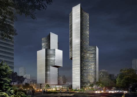 Gallery Of Büro Ole Scheeren Unveils Duo Towers In Singapore 2