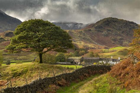 Autumn In The Langdale Valley Lake District National Park Unesco