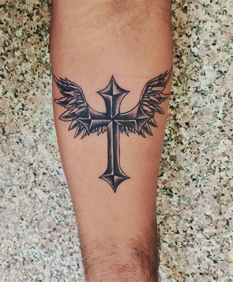 101 Best Cross With Wings Tattoo Ideas That Will Blow Your Mind