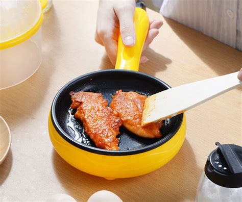 Amazon's choice for electric frying pan. Mini Electric Non Stick Frying Pan Boiled Eggs Cooker Food ...