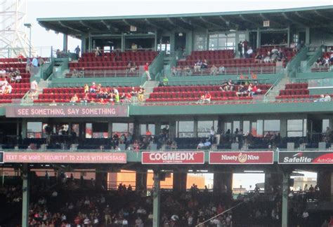 Are Pavilion Club Seats At Fenway Good