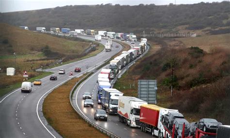 Post Brexit Lorry Queues Could Make Kent Toilet Of England Brexit