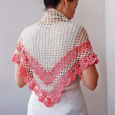 Lacy Shawl Crochet Pattern Weave Crochet