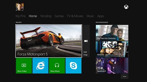 Xbox One User Interface Pictures The Verge