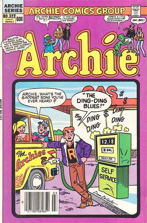 March 1983 Comic Book Covers Archie Comics Archie
