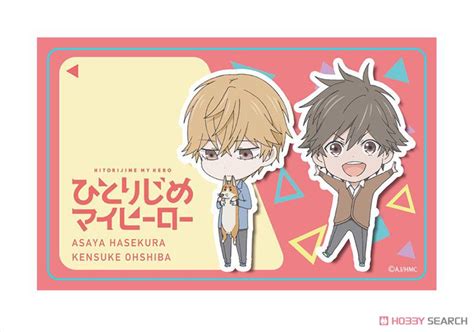 Hitorijime My Hero Ic Card Sticker Asaya Hasekura X Kensuke Oshiba B