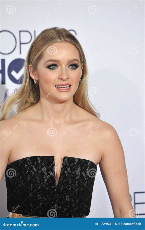 Greer Grammer Editorial Image Image Of Choice Lowcut