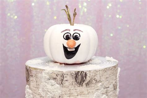 Simple Diy Frozen Pumpkin Painting Ideas For Elsa Anna And Olaf