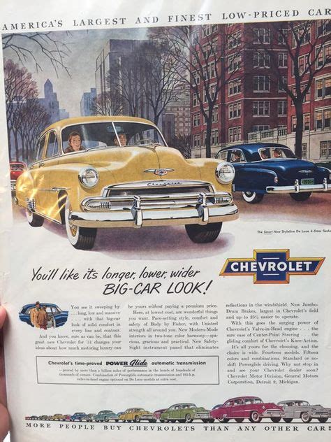 19 Classic Chevy Ads Ideas Chevy Chevrolet Car Ads