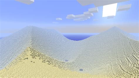 Minecraft Mountainous Desert By Ludolik On Deviantart
