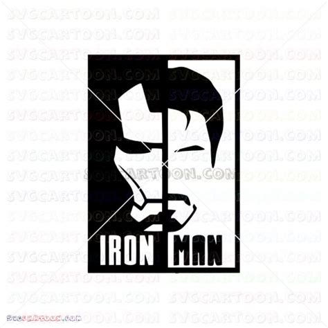 Iron Man Silhouette 033 Svg Dxf Eps Pdf Png