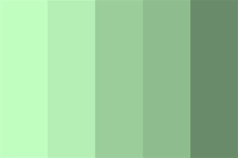 Shades Of Dark Sea Green Color Palette