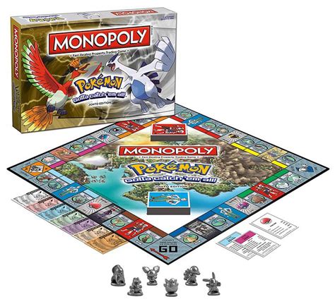 Monopoly Pokemon Johto Edition Usaopoly Da Card World