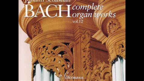 J S Bach Complete Organ Works Played On Silbermann Organs Cd 12