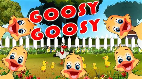 Goosey Goosey Gander Nursery Rhyme English Rhymes For Babies