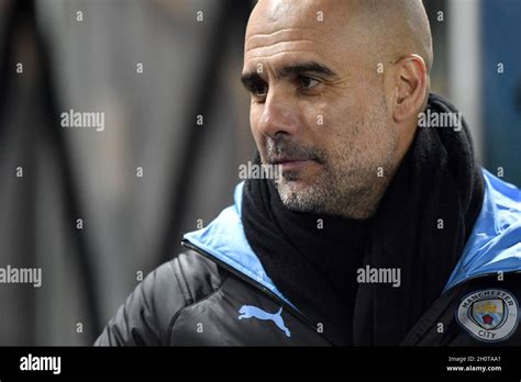 Manchester City Manager Pep Guardiola Stock Photo Alamy
