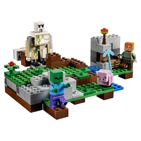 Lego Minecraft The Iron Golem 21123 Free Shipping New Ebay