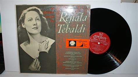 Puccini Verdi An Operatic Recital By Renata Tebaldi Number 2 Music