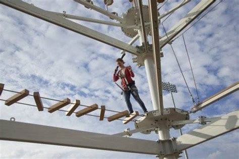 The Worlds Tallest Sky Trail High Ropes Course Innovative Leisure
