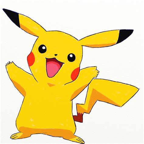 40 Best Collections Easy Pikachu Pokemon Drawing With Colour Art Gallery