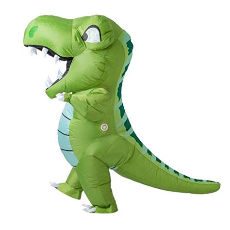 Buy Inflatable Costume Dinosaur Full Body Dinosaur Air Blow Up Deluxe Halloween Costume Adult