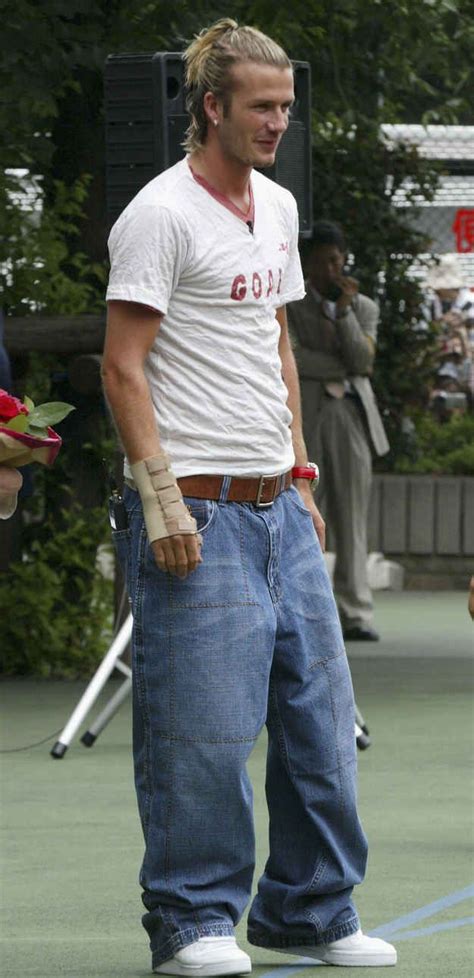 One Time David Beckham Wore These Pants With Images David Beckham