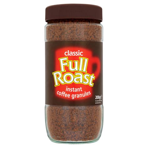 Classic Full Roast Instant Coffee Granules 200g Iceland Foods