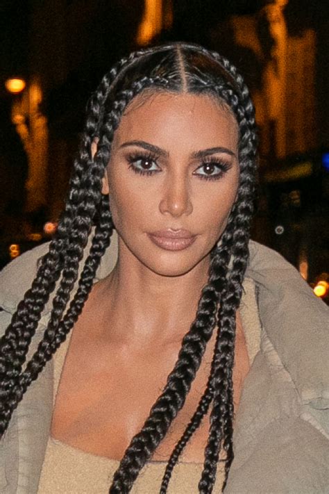 Kim kardashian west is pictured at the 2017 lacma art + film gala honoring mark bradford and george lucas at lacma on november 4, 2017, in derek didn't issue a statement about kardashian west's braids. Kim Kardashian slammed for 'cultural appropriation' over ...