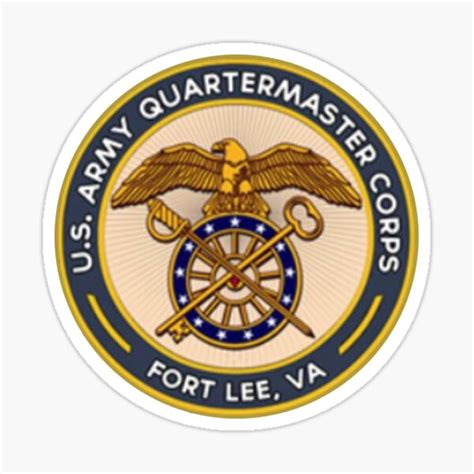Cmf 92 Army Quartermaster Corps Sticker For Sale By Rbcostco7 Redbubble