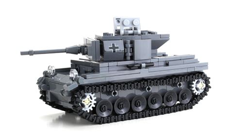 German Panzer Tank World War 2 Complete Set Made W Real Lego® Bricks