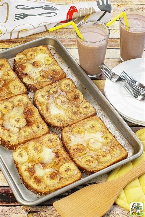 Oven Baked French Toast Recipe With Pumpkin And Bananas
