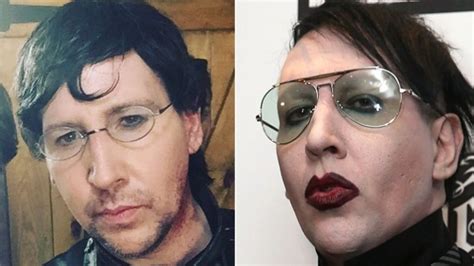 See marilyn manson without makeup e news. Musicians who are unrecognizable without makeup - Big ...