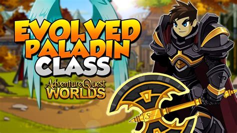 Evolved Paladin Class Aqws 8th Birthday Aqw Adventure Quest Worlds