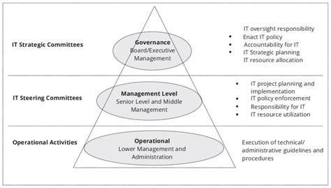 Levels Of Management And It Governance Practices Download Scientific