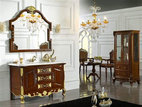 Shop luxury living direct for all things bathroom vanities and bathroom components. Gold Plated Luxury Bathroom Vanity Cabinets - Foshan ...