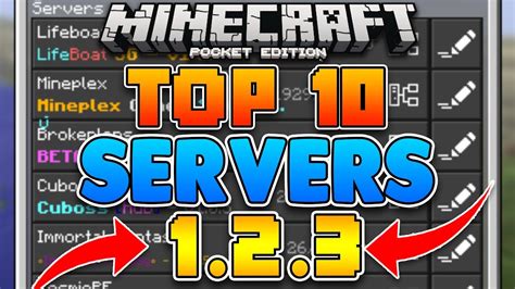 Top 10 Best Servers For Minecraft Pocket Edition 12