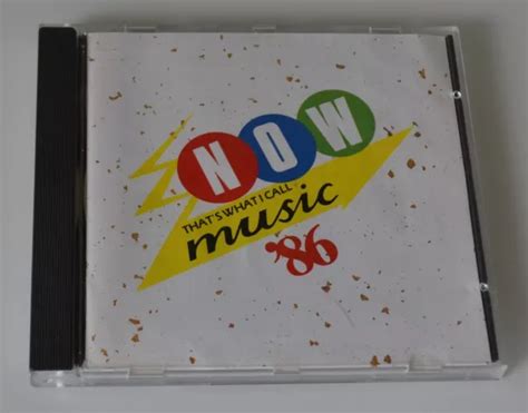 Now Thats What I Call Music 86 1986 Cd Original Album Rare Compilation Best Of £1999