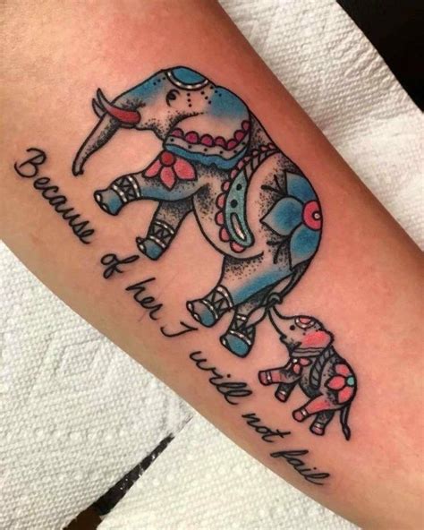 75 Big And Small Elephant Tattoo Ideas Brighter Craft Dope Tattoos