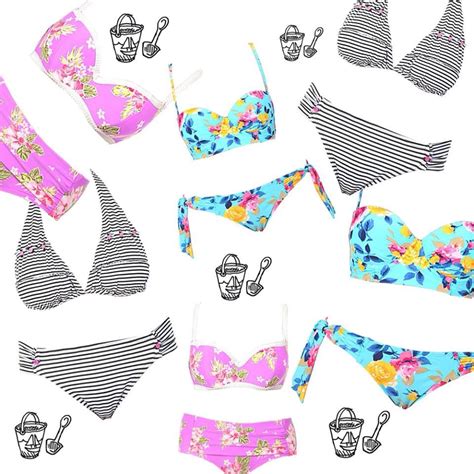 Bj Betsey Johnson Bikinis Swimwear Retro Fashion Bathing Suits