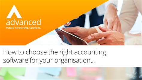 Choose The Right Accounting Software The Cfo