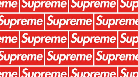 Supreme Logo Wallpaper Kampion