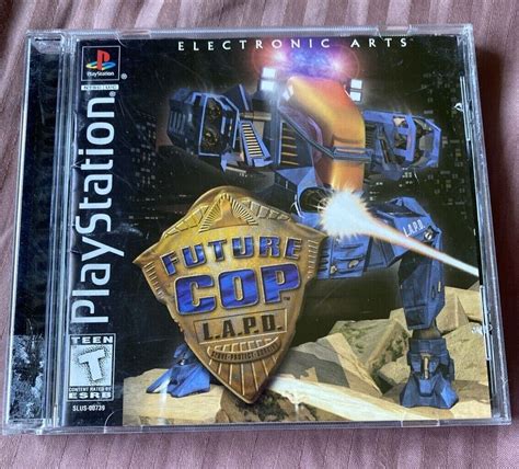 Future Cop Lapd Video Game Complete W Manual 1998 Playstation 1