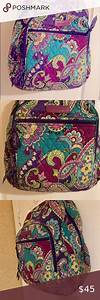 Vera Bradley Full Size Backpack Great Condition In 2021 Quilted