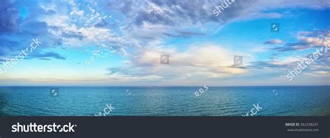 Beautiful Seascape Panorama Composition Nature Stock Photo Edit Now
