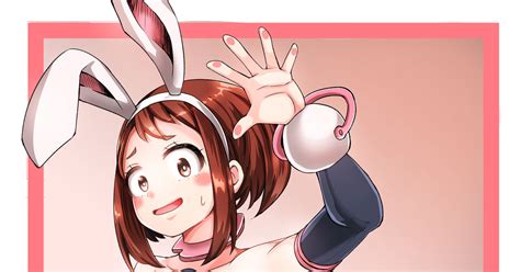 My Hero Academia Ochaco Uraraka Bunny Girl バニーお茶子 Pixiv